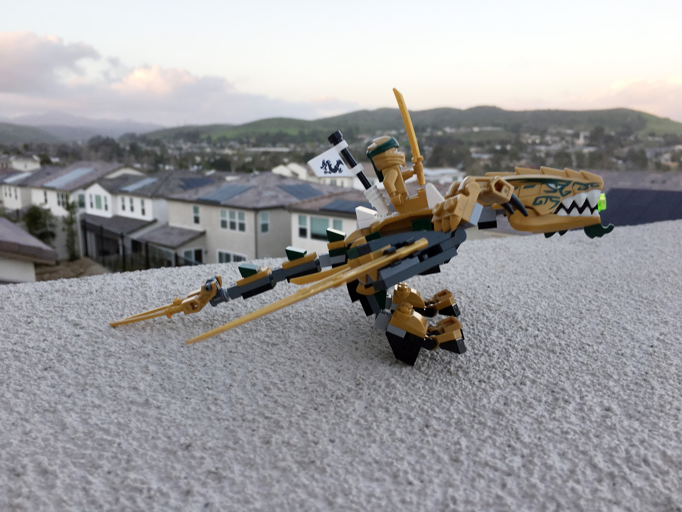 Golden Ninja Dragon